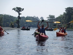 sarad kayaking