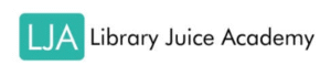 logo of Library Juice Academy with the acronym LJA